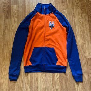VICTORIA SECRET PINK NEW YORK METS FULL ZIP JACKET XS